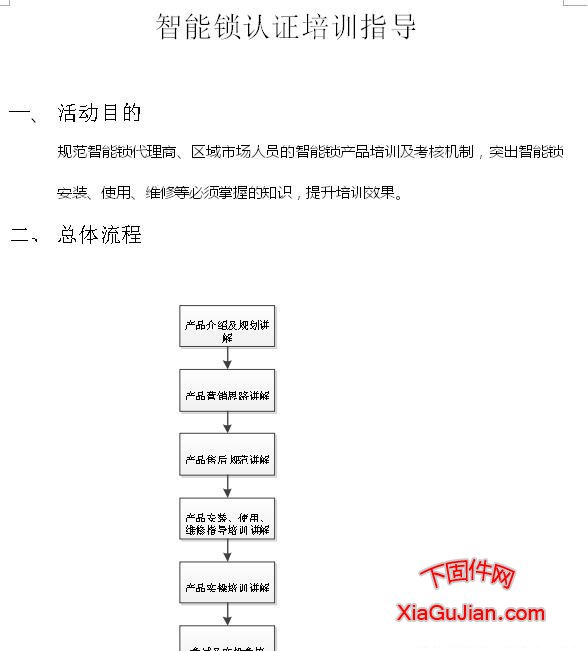 大华智能锁认证培训考试资料 全套大华智能锁培训教材